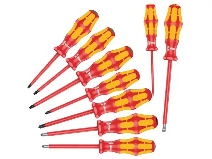 160 i/162 i/167 i/9 screwdriver set Kraftform Plus Series 100, 9 pieces
