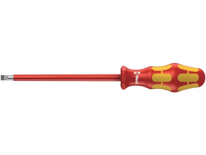 160 i VDE insulated slotted screwdriver, 1.2 x 6.5 x 150 mm