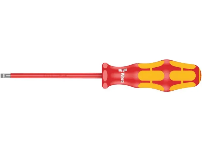 160 i VDE insulated slotted screwdriver, 1 x 5.5 x 200 mm