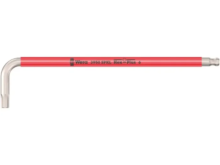 3950 SPKL Multicolour Winkelschlüssel, metrisch, Edelstahl, 6 x 172 mm