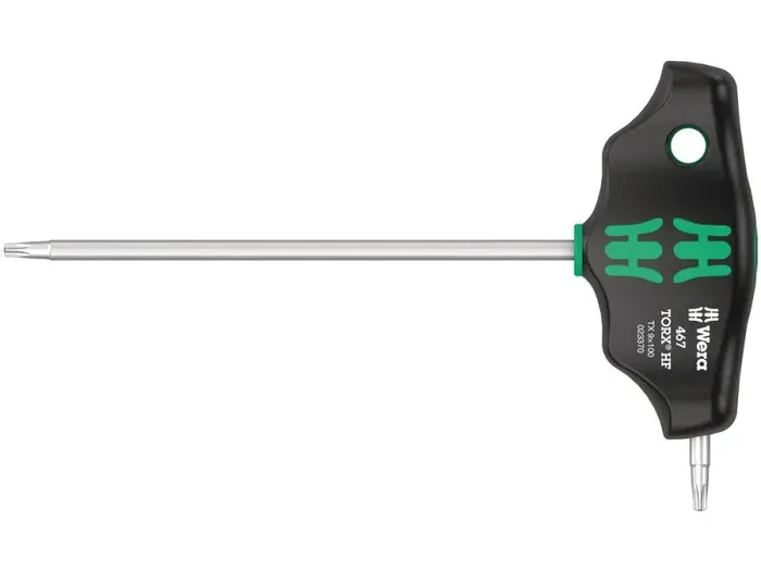 467 TORX® HF Quergriff-Schraubendreher mit Haltefunktion, TX 9 x 100 mm