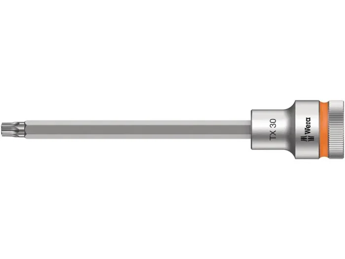 8767 C HF TORX® Zyklop bit socket with 1/2″ drive with holding function, TX 30 x 140 mm