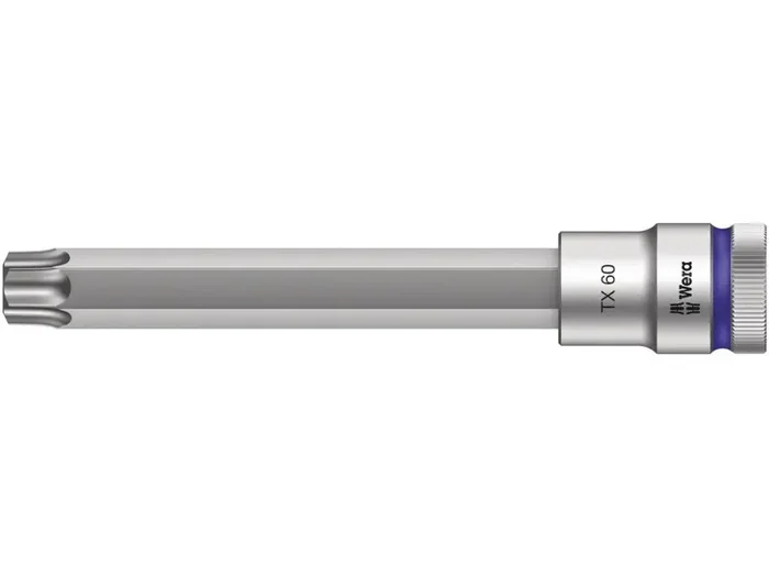 8767 C HF TORX® Zyklop bit socket with 1/2″ drive with holding function, TX 60 x 140 mm