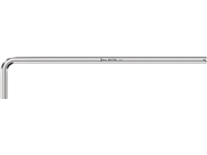 950 L HF L-key, metric, chrome-plated frame, with holding function, 5 x 160 mm