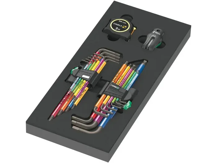 9740 Foam insert L-key set 1, 20 pieces