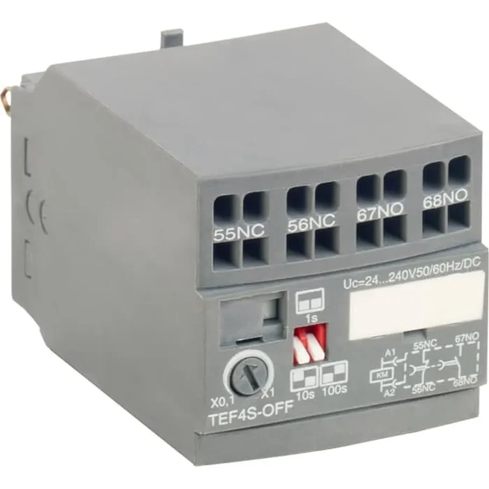 ABB Elektronisches Zeitrelais 1SBN020115R1000 Typ TEF4S-OFF