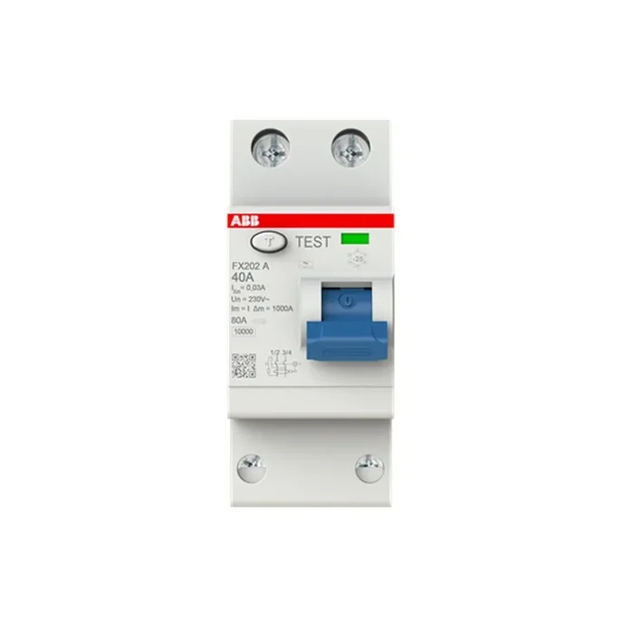 ABB Fehlerstrom Schutzschalter 2CSF202165R1400 Typ FX202 A-40/0.03