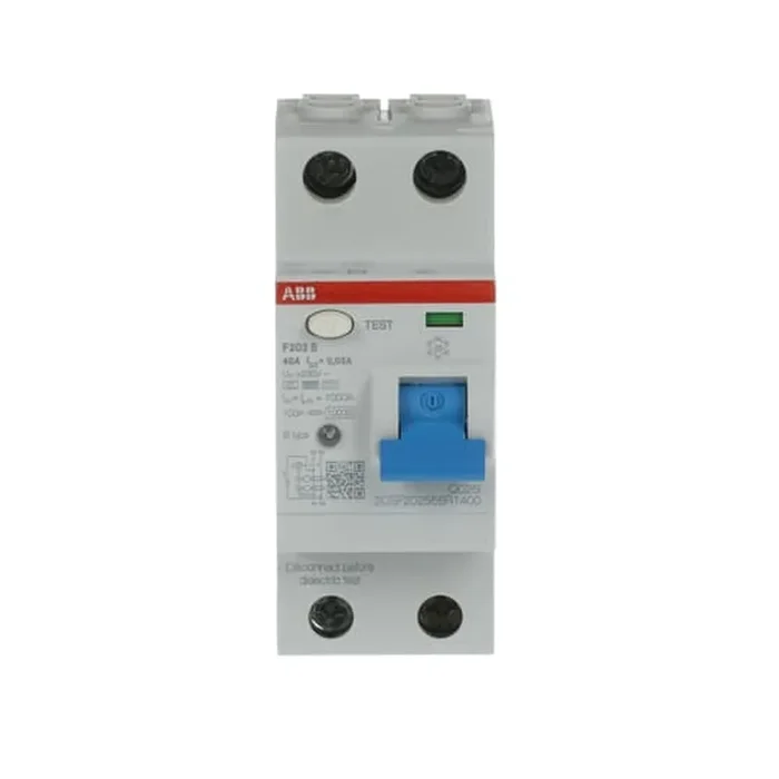 ABB Fehlerstrom Schutzschalter 2CSF202568R1400 Typ F202B-40/0,03