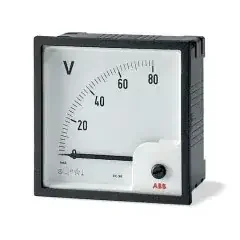 ABB Stotz S&J Voltmeter analog VLM-1-100/96