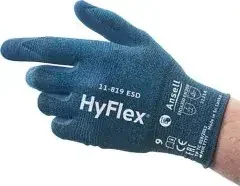 Ansell Handschuhe HyFlex 11-819 ESD Gr.7 blau EN 388,EN 16350 PSA II