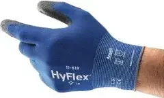Ansell Handschuhe HyFlex® 11-618 Gr.11 blau/schwarz EN 388 PSA II Nyl.m.PU
