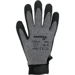 Asatex Handschuhe Gr.10 grau EN 388 PSA II Baumwolle/Elastan
