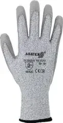 Asatex Schnittschutzhandschuhe Gr.9 grau/grau EN 388 PSA II 10 PA