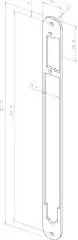 Assa Abloy effeff Distanzblech Z65-60A35—-01