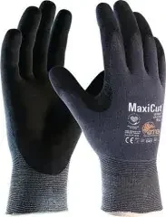 Atg Schnittschutzhandschuhe MaxiCut Ultra 44-3745HCT Gr.6 blau/schwarz EN 388 PSA II