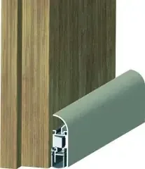 Athmer Türdichtung Schall-Ex® Applic A 1-s.L.805mm Alu.bronze HLT