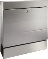 Burg-wÄchter Briefkastenset NewYork 3850 Ni H.405mm B.364mm T.110mm VA