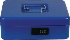 Burg-wÄchter Geldkassette MONEY CODE B.250xH.90xT.180mm blau lack.