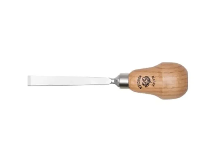 Chip carving chisel with pear handle – 6 mm (item no. 5601006)