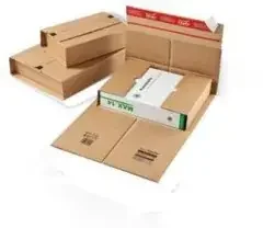 Colompac Versandkarton Universal CP 035.01 C5 braun