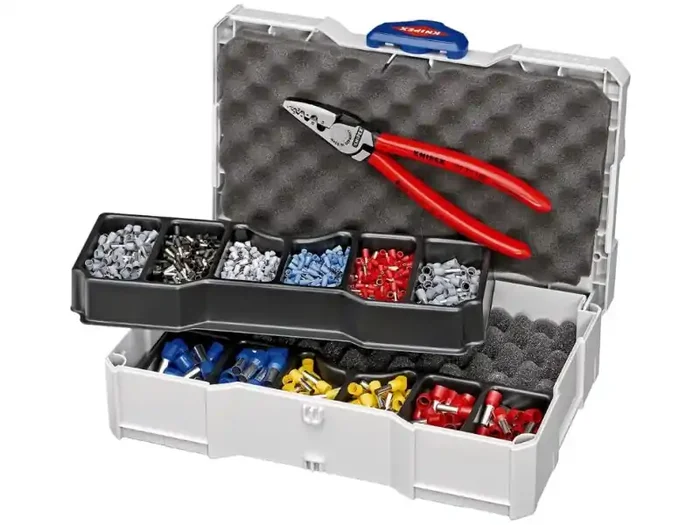 Crimp assortment for ferrules