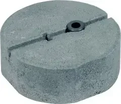 DEHN Betonsockel Set BES 8.5KG M16 D240