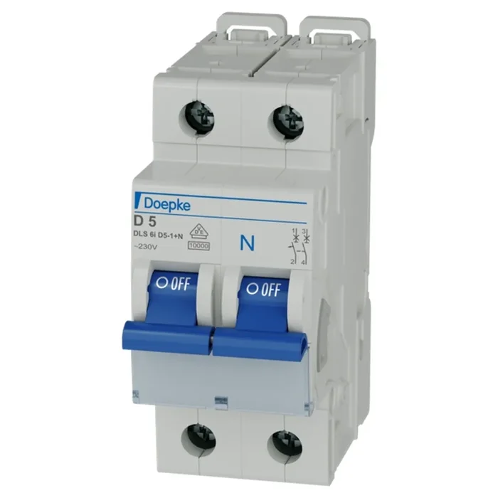 Doepke LS Schalter 1p+N D Char 09916408 Typ DLS 6I D5-1+N 10KA