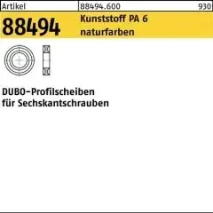 Dubo Profilscheibe R 88494 f.6-ktschrauben 200 – M5x 3 PA 6 natur 100St.