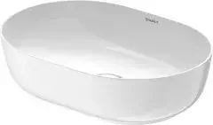 Duravit Aufsatzbecken LUV o ÜL HLB 500x350mm o HL grau seidenmatt