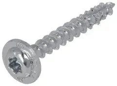Dynaplus Holzbauschraube Tellerkopf 6mm TX-30 verz.80mm