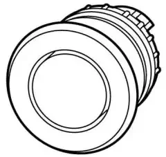 Eaton Pilzdrucktaste M22-DRP-R