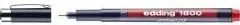 Edding Feinschreiber 1800 profipen 4-180003002 0,35mm rot