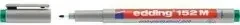 Edding Folienschreiber 152 M 4-152004 non-permanent grün