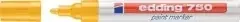 Edding Lackmarker 750 gelb Strich-B.2-4mm Rundspitze