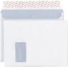 Elco Faltentasche Documento 48684 C4+ mF weiß 200 St./Pack.