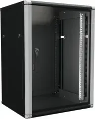 Enoc Wandschrank 15HE 2tlg. sw W2 15-65-S