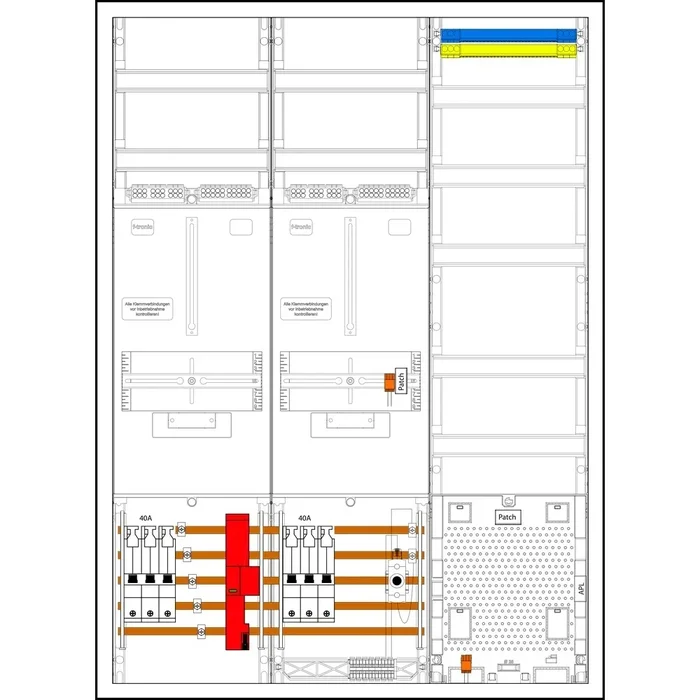 f-tronic Komplettschrank 7190460 Typ 3HZ732APZ40D01ÜS