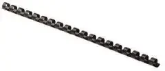 Fellowes Plastikbinderücken COMB 5345307 6mm schwarz 100 St./Pack.