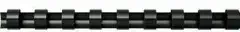 Fellowes Plastikbinderücken COMB 5346507 12mm schwarz 100 St./Pack.