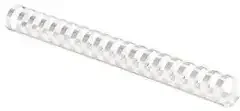 Fellowes Plastikbinderücken COMB 5347005 16mm weiß 100 St./Pack.