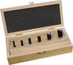 Fisch-tools Nutfräsersatz 973CT06A04 HM Schaft-D.8mm 6-tlg.