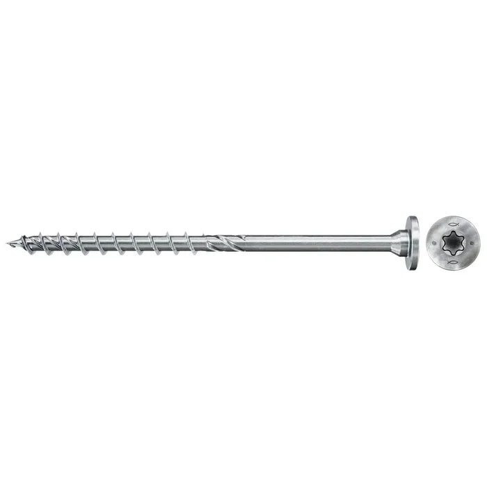 Fischer Passivierte Schraube 561787 Typ FPF II STP 6,0×160 BC 100 SCHRAUBE