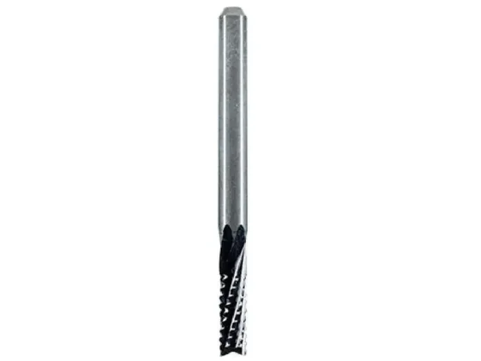 Fresa con denti elicoidali, albero SØ 3.175 mm – modello selezionabile
