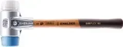 Halder Schonhammer SIMPLEX L.330mm Kopf-D.40mm HO Superplast.weiß/TPE-soft blau