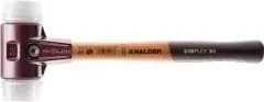 Halder Schonhammer SIMPLEX L.330mm Kopf-D.40mm mittelh.HO Superplastik weiß