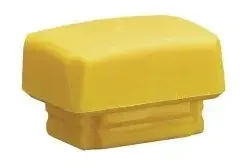 Halder Schonhammerkopf SECURAL Kopf-D.30x40mm PU gelb mittelh.