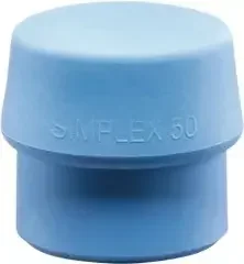 Halder Schonhammerkopf SIMPLEX Kopf-Ø 60mm TPE-soft blau weich
