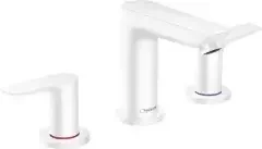 Hansgrohe HG 3-Loch Waschtischarmatur Talis E mattweiss