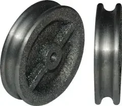 Hbs-betz Vogelrolle 470 Grauguss D.50mm Trgf.max.18kg Nut 6mm