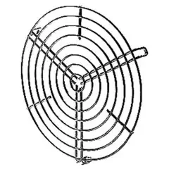 Helios Ventilatoren Schutzgitter SGR 200